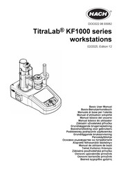 Hach TitraLab KF1000 series Basis-Benutzerhandbuch