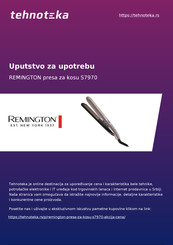 Remington Wet 2 Straight Pro S7970 Bedienungsanleitung