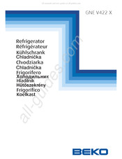 Beko GNE V422 X Bedienungsanleitung
