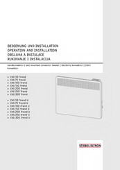 STIEBEL ELTRON 236525 Bedienung Und Installation