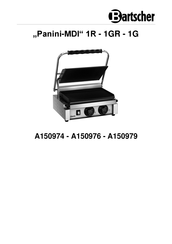 Bartscher Panini-MDI 1GR Original Bedienungsanleitung