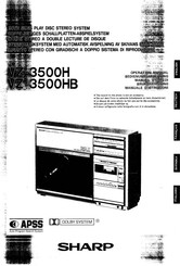 Sharp VZ-3500HB Bedienungsanleitung