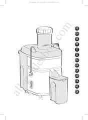 Moulinex Frutelia Pro JU450127 Bedienungsanleitung