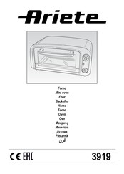 Ariete 3919/03 Bedienungsanleitung