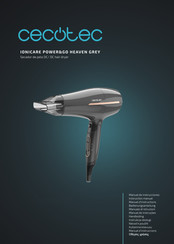 Cecotec IONICARE POWER&GO HEAVEN GREY Bedienungsanleitung