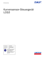 SKF LCG3 Betriebsanleitung