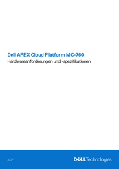 Dell APEX MC-760 Bedienungsanleitung