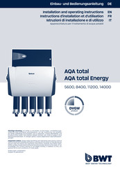 BWT AQA total Energy 11200 Einbau- Und Bedienungsanleitung