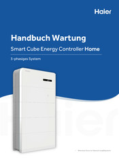 Haier Smart Cube Energy Controller Home Handbuch Wartung