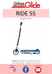 URBANGLIDE RIDE 55 Bedienungsanleitung