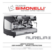 Nuova Simonelli AURELIA II Gebrauchsanweisung
