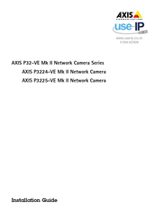 Axis Communications AXIS P32-VE Mk II Serie Installationsanleitung