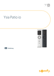 SOMFY Ysia Patio io Anleitung