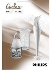 Philips Cucina HR1351/13 Bedienungsanleitung