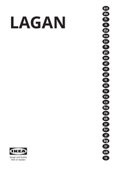 IKEA LAGAN Bedienungsanleitung