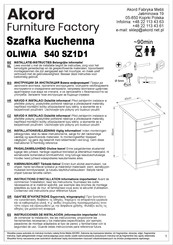 Akord OLIWIA S40 SZ1D1 Montageanleitung