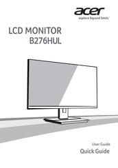 Acer B276HUL Benutzerhandbuch