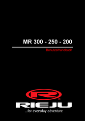 RIEJU MR PRO 300 schwarz Benutzerhandbuch
