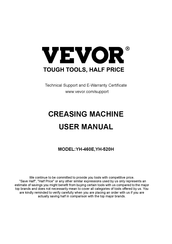 VEVOR YH-520H Benutzerhandbuch