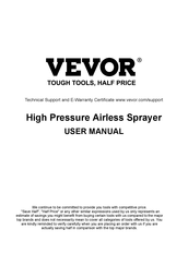 VEVOR 395 Benutzerhandbuch
