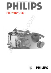 Philips HR 2826 Gebrauchsanweisung