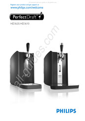 Philips HD3610 Bedienungsanleitung