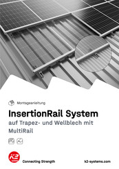K2 Systems InsertionRail 2.0-30 5.70 m Montageanleitung