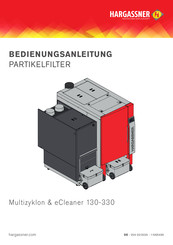 Hargassner Multizyklon & eCleaner 130-330 Bedienungsanleitung