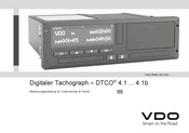 VDO DTCO 4.1b Bedienungsanleitung