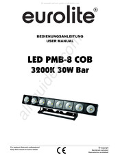 EuroLite LED PMB-8 COB Bedienungsanleitung