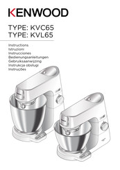 Kenwood Titanium Chef Baker KVL65.001WH Bedienungsanleitungen