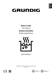 Grundig GIEH 834480 P Bedienungsanleitung