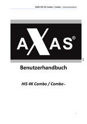 Axas HIS 4K Combo Benutzerhandbuch
