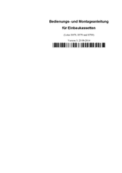 Lotus Beto H470 Bedienungs- Und Montageanleitung