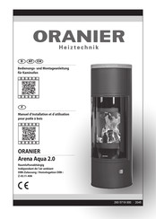 Oranier Arena Aqua 2.0 Bedienungs- Und Montageanleitung