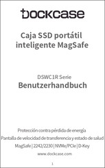 DockCase DSWC1R-3B Benutzerhandbuch