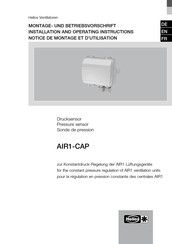 Helios AIR1-CAP Montage- Und Betriebsvorschrift