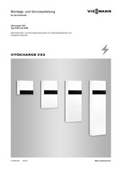 Viessmann Vitocharge VX3 8.0B Montage- Und Serviceanleitung Für Die Fachkraft