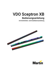 Martin VDO Sceptron XB Bedienungsanleitung Und Installationsanleitung
