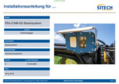 Sitech PDx-CAM-GC Installationsanleitung