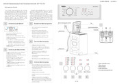 Amica WT 472 720 Verkürzte Bedienungsanleitung