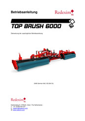 Redexim TOP BRUSH 6000 Betriebsanleitung