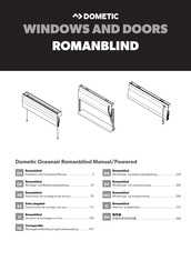 Dometic Oceanair Romanblind Manual Montage- Und Bedienungsanleitung