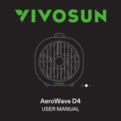 Vivosun Aerowave D4 Bedienungsanleitung
