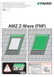 fakro AMZ Z-Wave Montageanleitung