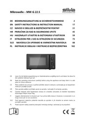 Silva Homeline MW-G 22.5 Bedienungsanleitung/Sicherheitshinweise