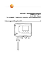 testo 6651 Bedienungsanleitung