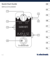Tc Electronic IMPULSE IR LOADER Schnellstartanleitung