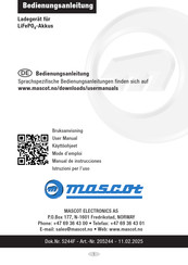 MASCOT 3240BP Bedienungsanleitung
