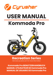 Cyrusher Recreation Kommoda Pro Benutzerhandbuch